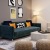 interior rendering of living room with couch
